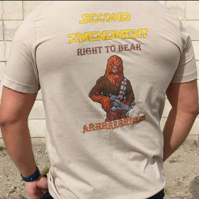 The Right to Bear Arms T-shirt - Tan