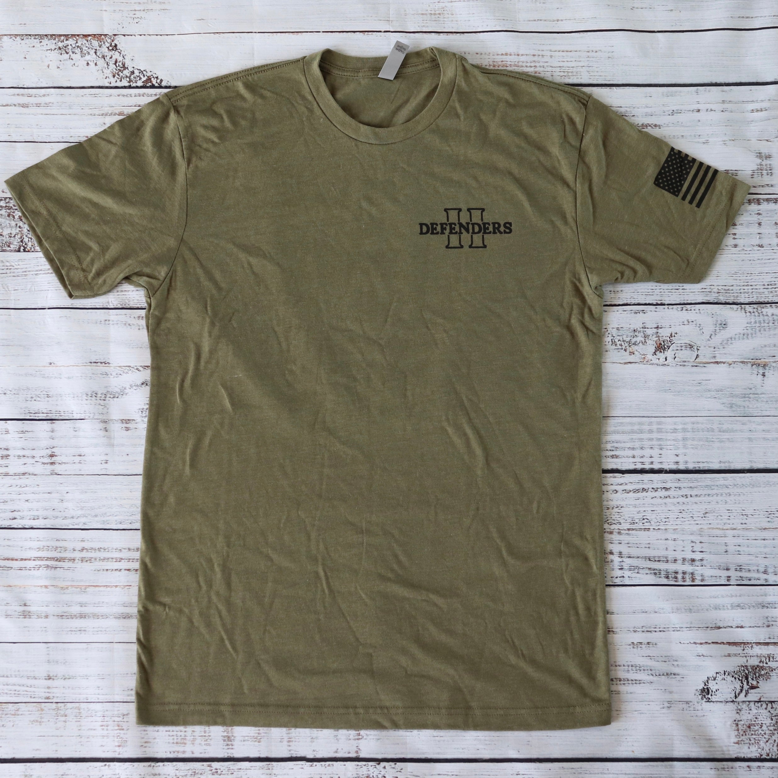 Don't Tread On Me T-Shirt Green –1